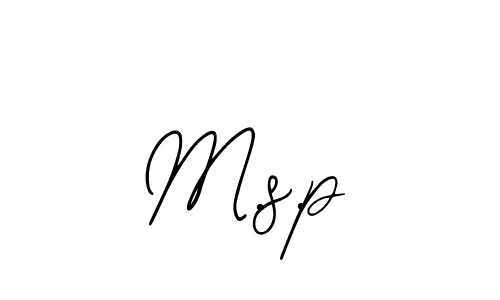 Use a signature maker to create a handwritten signature online. With this signature software, you can design (Bearetta-2O07w) your own signature for name M.s.p. M.s.p signature style 12 images and pictures png