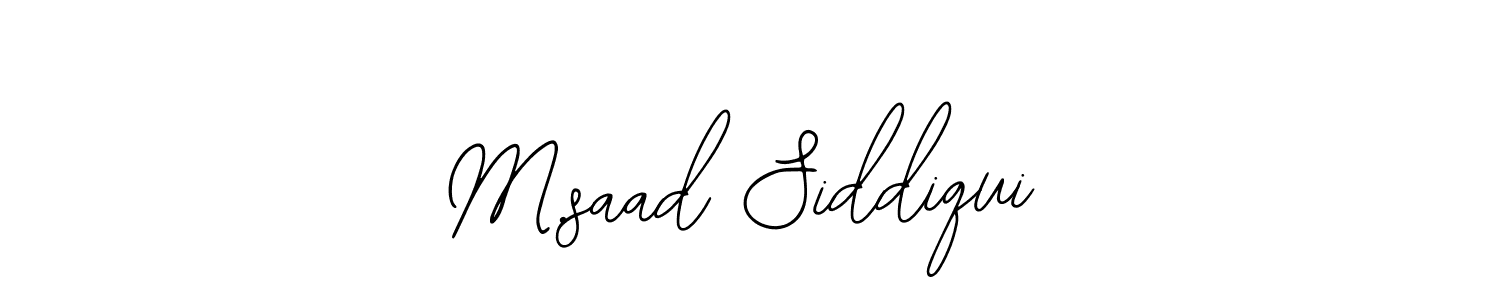 It looks lik you need a new signature style for name M.saad Siddiqui. Design unique handwritten (Bearetta-2O07w) signature with our free signature maker in just a few clicks. M.saad Siddiqui signature style 12 images and pictures png