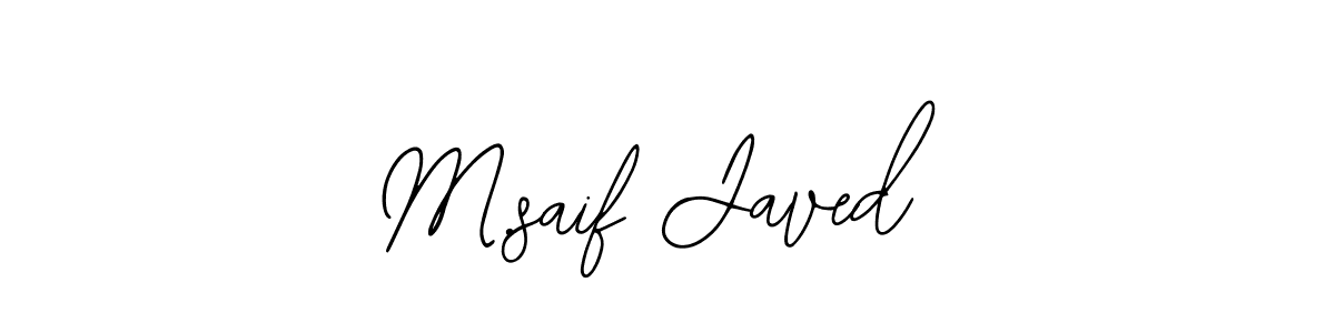 Check out images of Autograph of M.saif Javed name. Actor M.saif Javed Signature Style. Bearetta-2O07w is a professional sign style online. M.saif Javed signature style 12 images and pictures png