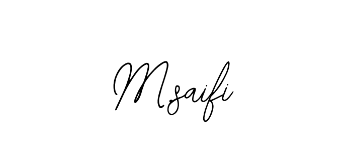 M.saifi stylish signature style. Best Handwritten Sign (Bearetta-2O07w) for my name. Handwritten Signature Collection Ideas for my name M.saifi. M.saifi signature style 12 images and pictures png