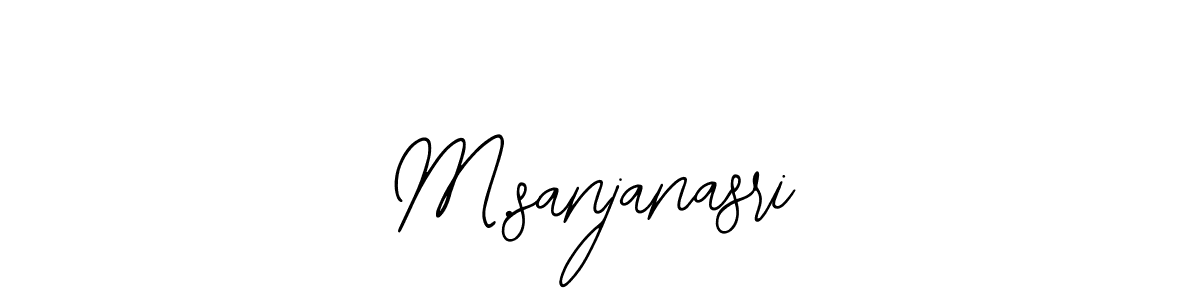 You can use this online signature creator to create a handwritten signature for the name M.sanjanasri. This is the best online autograph maker. M.sanjanasri signature style 12 images and pictures png