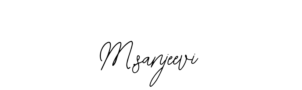 Similarly Bearetta-2O07w is the best handwritten signature design. Signature creator online .You can use it as an online autograph creator for name M.sanjeevi. M.sanjeevi signature style 12 images and pictures png