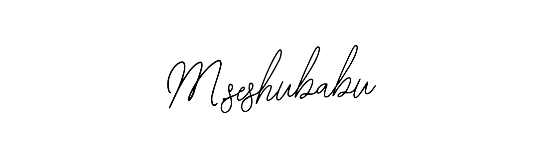 It looks lik you need a new signature style for name M.seshubabu. Design unique handwritten (Bearetta-2O07w) signature with our free signature maker in just a few clicks. M.seshubabu signature style 12 images and pictures png