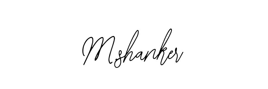 Similarly Bearetta-2O07w is the best handwritten signature design. Signature creator online .You can use it as an online autograph creator for name M.shanker. M.shanker signature style 12 images and pictures png