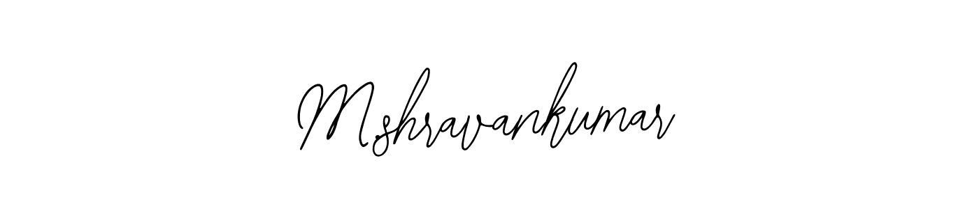 Similarly Bearetta-2O07w is the best handwritten signature design. Signature creator online .You can use it as an online autograph creator for name M.shravankumar. M.shravankumar signature style 12 images and pictures png