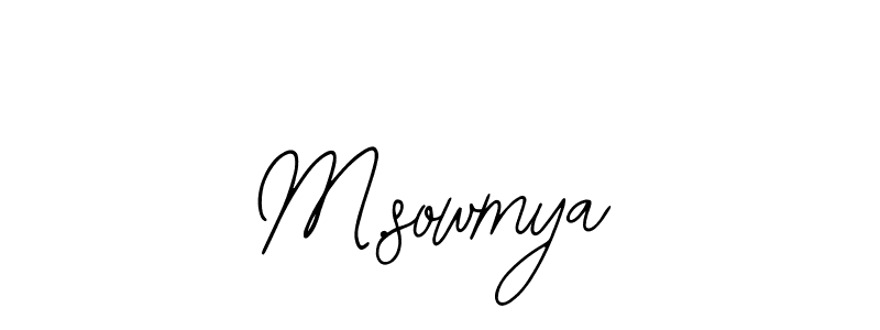 This is the best signature style for the M.sowmya name. Also you like these signature font (Bearetta-2O07w). Mix name signature. M.sowmya signature style 12 images and pictures png