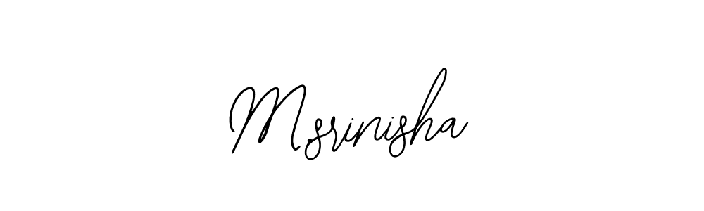 How to Draw M.srinisha signature style? Bearetta-2O07w is a latest design signature styles for name M.srinisha. M.srinisha signature style 12 images and pictures png