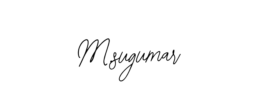 Make a beautiful signature design for name M.sugumar. Use this online signature maker to create a handwritten signature for free. M.sugumar signature style 12 images and pictures png