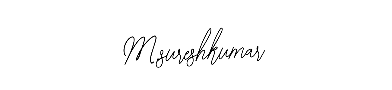 Make a beautiful signature design for name M.sureshkumar. Use this online signature maker to create a handwritten signature for free. M.sureshkumar signature style 12 images and pictures png