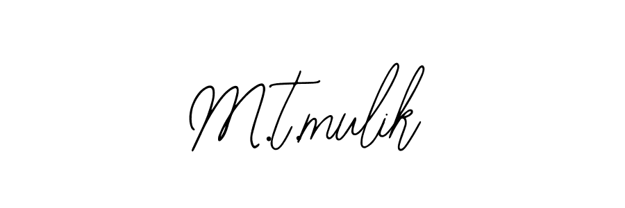 Best and Professional Signature Style for M.t.mulik. Bearetta-2O07w Best Signature Style Collection. M.t.mulik signature style 12 images and pictures png