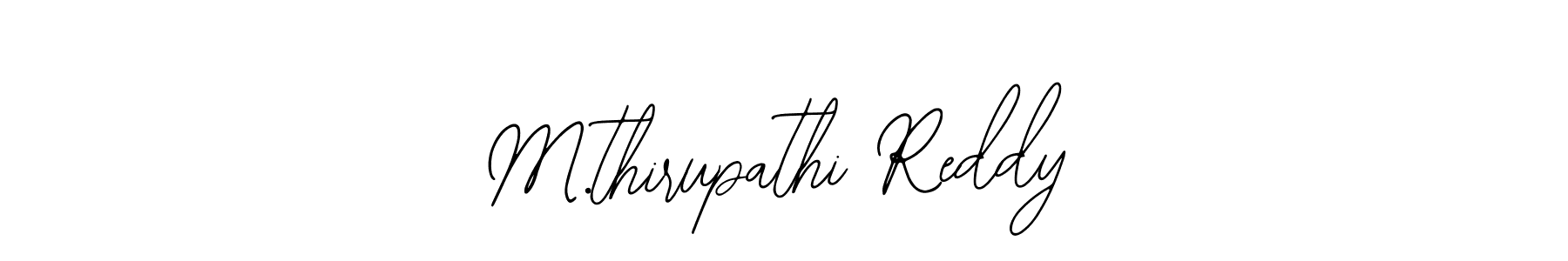 See photos of M.thirupathi Reddy official signature by Spectra . Check more albums & portfolios. Read reviews & check more about Bearetta-2O07w font. M.thirupathi Reddy signature style 12 images and pictures png