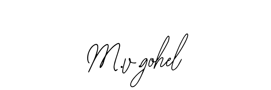 See photos of M.v.gohel official signature by Spectra . Check more albums & portfolios. Read reviews & check more about Bearetta-2O07w font. M.v.gohel signature style 12 images and pictures png