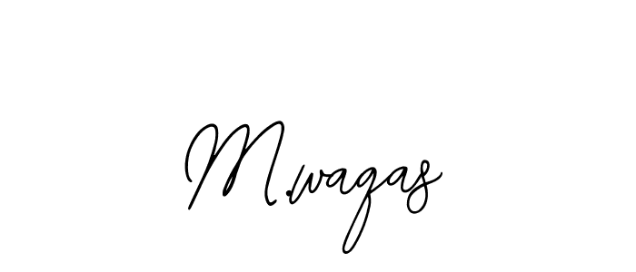 Make a beautiful signature design for name M.waqas. With this signature (Bearetta-2O07w) style, you can create a handwritten signature for free. M.waqas signature style 12 images and pictures png