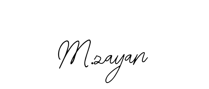 Best and Professional Signature Style for M.zayan. Bearetta-2O07w Best Signature Style Collection. M.zayan signature style 12 images and pictures png