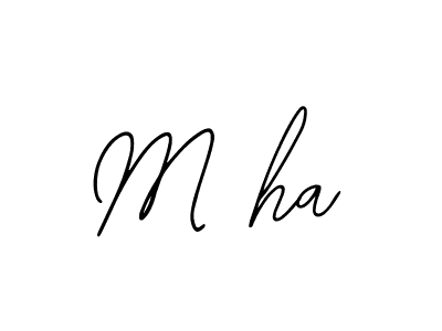 Design your own signature with our free online signature maker. With this signature software, you can create a handwritten (Bearetta-2O07w) signature for name M8ha. M8ha signature style 12 images and pictures png