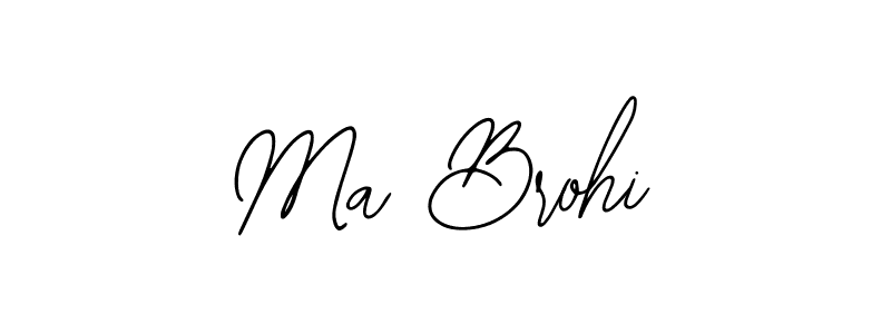 It looks lik you need a new signature style for name Ma Brohi. Design unique handwritten (Bearetta-2O07w) signature with our free signature maker in just a few clicks. Ma Brohi signature style 12 images and pictures png