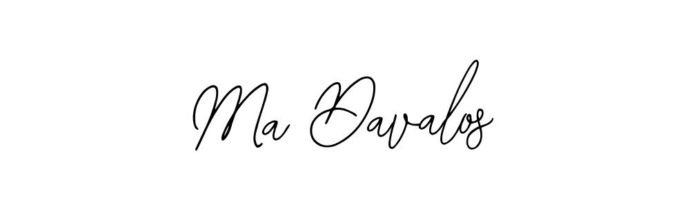 Similarly Bearetta-2O07w is the best handwritten signature design. Signature creator online .You can use it as an online autograph creator for name Ma Davalos. Ma Davalos signature style 12 images and pictures png