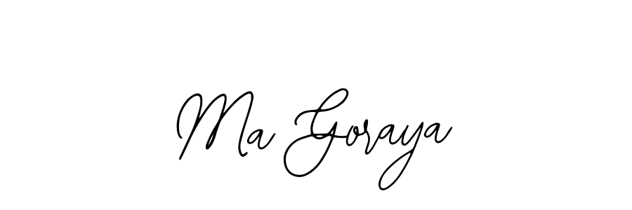 Make a beautiful signature design for name Ma Goraya. Use this online signature maker to create a handwritten signature for free. Ma Goraya signature style 12 images and pictures png