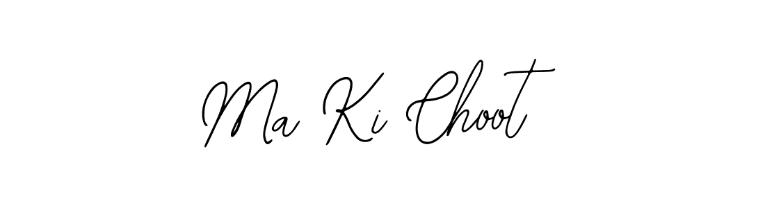 It looks lik you need a new signature style for name Ma Ki Choot. Design unique handwritten (Bearetta-2O07w) signature with our free signature maker in just a few clicks. Ma Ki Choot signature style 12 images and pictures png