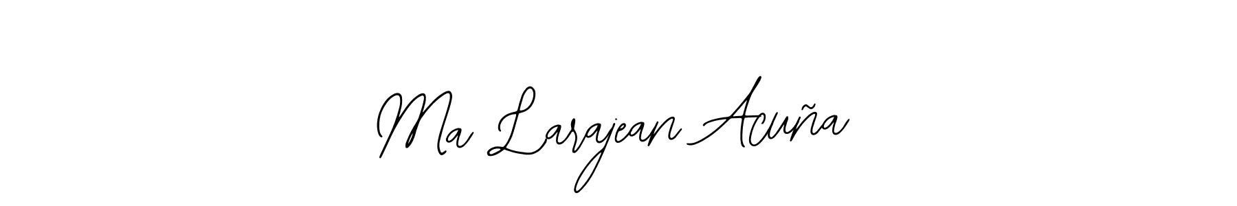 Once you've used our free online signature maker to create your best signature Bearetta-2O07w style, it's time to enjoy all of the benefits that Ma Larajean Acuña name signing documents. Ma Larajean Acuña signature style 12 images and pictures png