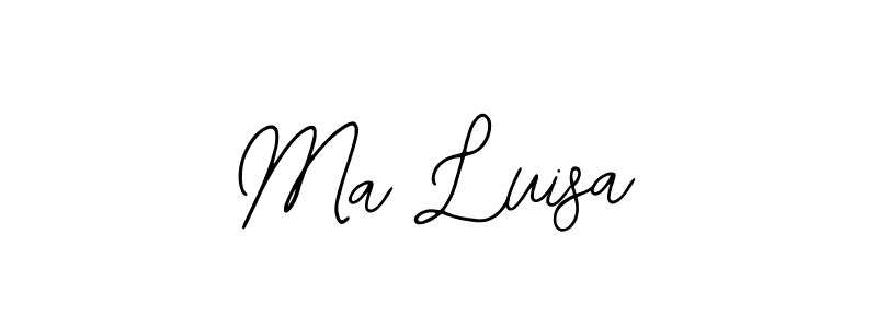 Once you've used our free online signature maker to create your best signature Bearetta-2O07w style, it's time to enjoy all of the benefits that Ma Luisa name signing documents. Ma Luisa signature style 12 images and pictures png
