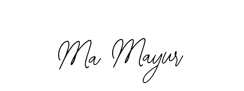 You should practise on your own different ways (Bearetta-2O07w) to write your name (Ma Mayur) in signature. don't let someone else do it for you. Ma Mayur signature style 12 images and pictures png