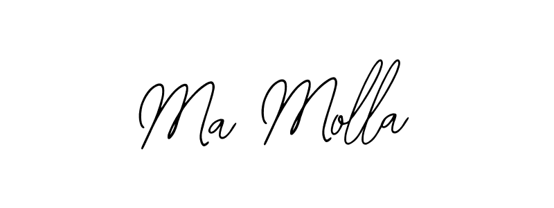 This is the best signature style for the Ma Molla name. Also you like these signature font (Bearetta-2O07w). Mix name signature. Ma Molla signature style 12 images and pictures png