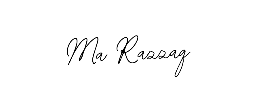 How to make Ma Razzaq signature? Bearetta-2O07w is a professional autograph style. Create handwritten signature for Ma Razzaq name. Ma Razzaq signature style 12 images and pictures png