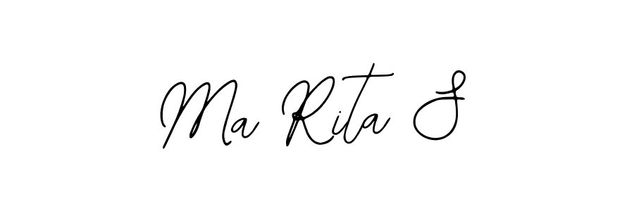 Create a beautiful signature design for name Ma Rita S. With this signature (Bearetta-2O07w) fonts, you can make a handwritten signature for free. Ma Rita S signature style 12 images and pictures png