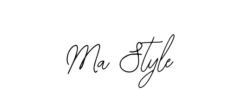 Also we have Ma Style name is the best signature style. Create professional handwritten signature collection using Bearetta-2O07w autograph style. Ma Style signature style 12 images and pictures png