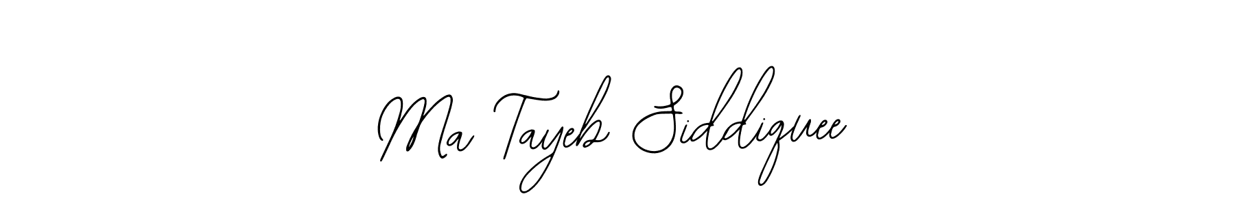 This is the best signature style for the Ma Tayeb Siddiquee name. Also you like these signature font (Bearetta-2O07w). Mix name signature. Ma Tayeb Siddiquee signature style 12 images and pictures png