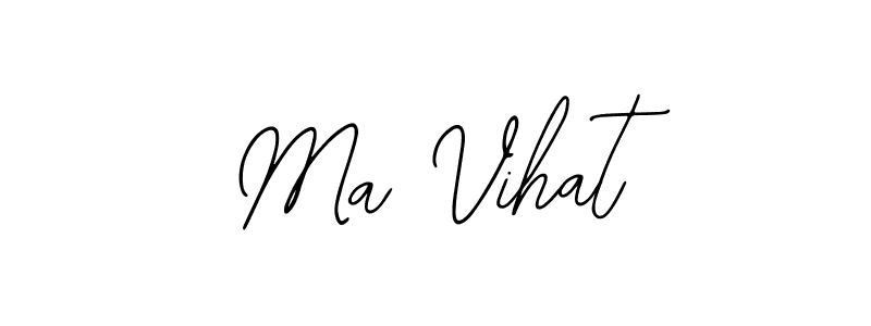 It looks lik you need a new signature style for name Ma Vihat. Design unique handwritten (Bearetta-2O07w) signature with our free signature maker in just a few clicks. Ma Vihat signature style 12 images and pictures png
