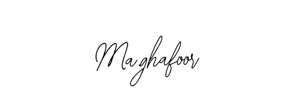 Make a beautiful signature design for name Ma.ghafoor. Use this online signature maker to create a handwritten signature for free. Ma.ghafoor signature style 12 images and pictures png