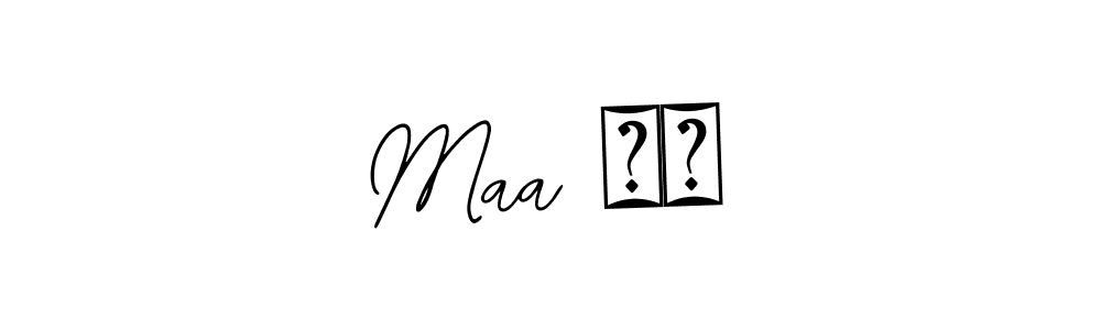 It looks lik you need a new signature style for name Maa ❤️. Design unique handwritten (Bearetta-2O07w) signature with our free signature maker in just a few clicks. Maa ❤️ signature style 12 images and pictures png