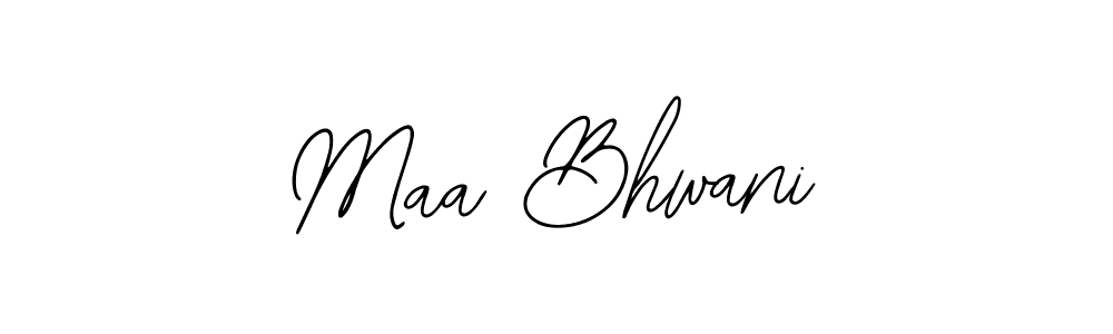 if you are searching for the best signature style for your name Maa Bhwani. so please give up your signature search. here we have designed multiple signature styles  using Bearetta-2O07w. Maa Bhwani signature style 12 images and pictures png