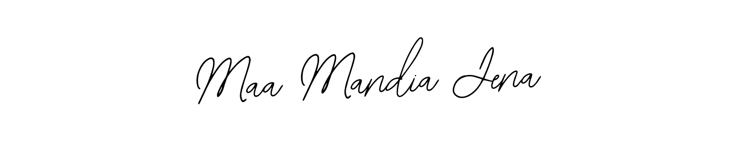 Make a beautiful signature design for name Maa Mandia Jena. With this signature (Bearetta-2O07w) style, you can create a handwritten signature for free. Maa Mandia Jena signature style 12 images and pictures png