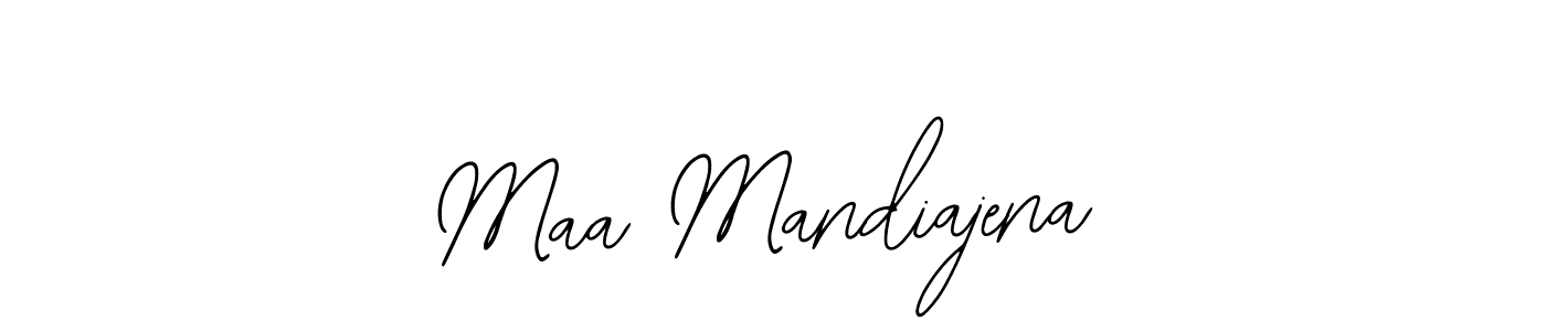 Similarly Bearetta-2O07w is the best handwritten signature design. Signature creator online .You can use it as an online autograph creator for name Maa Mandiajena. Maa Mandiajena signature style 12 images and pictures png