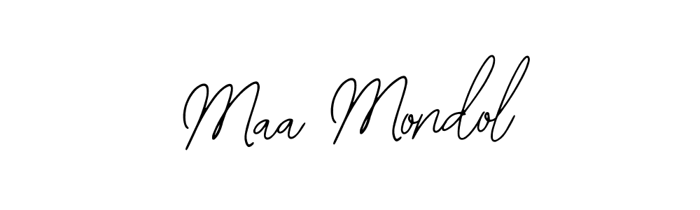 Maa Mondol stylish signature style. Best Handwritten Sign (Bearetta-2O07w) for my name. Handwritten Signature Collection Ideas for my name Maa Mondol. Maa Mondol signature style 12 images and pictures png