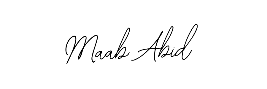 Similarly Bearetta-2O07w is the best handwritten signature design. Signature creator online .You can use it as an online autograph creator for name Maab Abid. Maab Abid signature style 12 images and pictures png