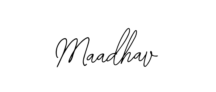 The best way (Bearetta-2O07w) to make a short signature is to pick only two or three words in your name. The name Maadhav include a total of six letters. For converting this name. Maadhav signature style 12 images and pictures png