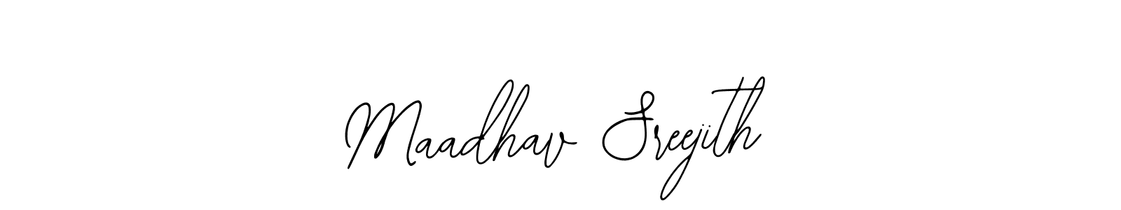 How to make Maadhav Sreejith signature? Bearetta-2O07w is a professional autograph style. Create handwritten signature for Maadhav Sreejith name. Maadhav Sreejith signature style 12 images and pictures png