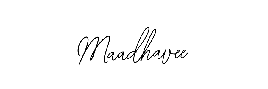 Create a beautiful signature design for name Maadhavee. With this signature (Bearetta-2O07w) fonts, you can make a handwritten signature for free. Maadhavee signature style 12 images and pictures png