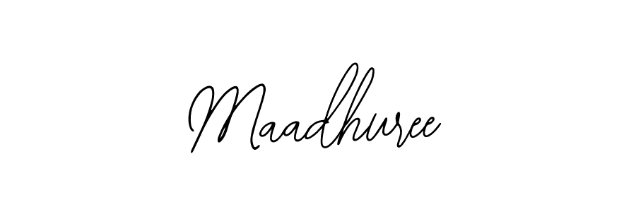 Make a beautiful signature design for name Maadhuree. With this signature (Bearetta-2O07w) style, you can create a handwritten signature for free. Maadhuree signature style 12 images and pictures png