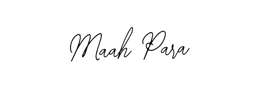 How to Draw Maah Para signature style? Bearetta-2O07w is a latest design signature styles for name Maah Para. Maah Para signature style 12 images and pictures png