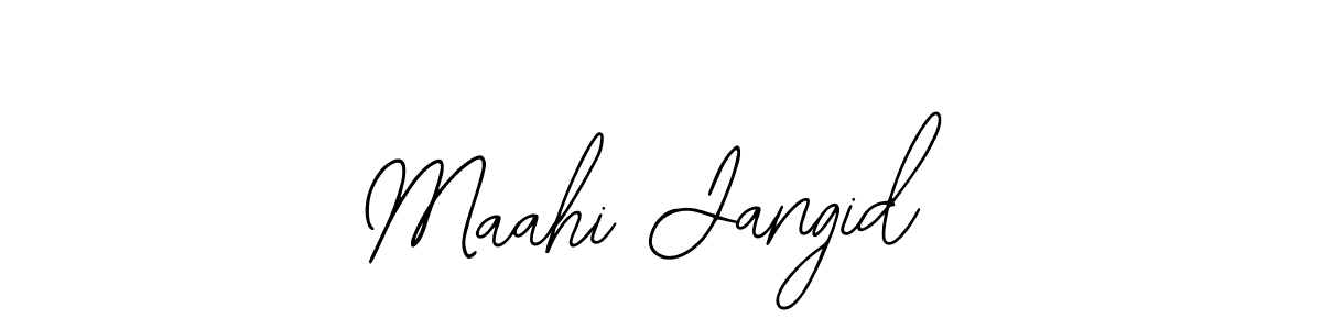 Maahi Jangid stylish signature style. Best Handwritten Sign (Bearetta-2O07w) for my name. Handwritten Signature Collection Ideas for my name Maahi Jangid. Maahi Jangid signature style 12 images and pictures png