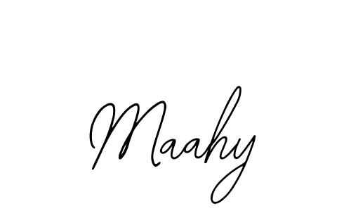 if you are searching for the best signature style for your name Maahy. so please give up your signature search. here we have designed multiple signature styles  using Bearetta-2O07w. Maahy signature style 12 images and pictures png