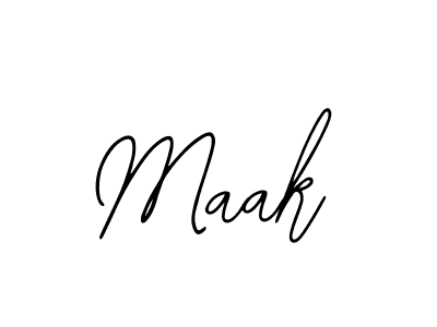 How to make Maak signature? Bearetta-2O07w is a professional autograph style. Create handwritten signature for Maak name. Maak signature style 12 images and pictures png