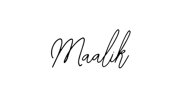 Use a signature maker to create a handwritten signature online. With this signature software, you can design (Bearetta-2O07w) your own signature for name Maalik. Maalik signature style 12 images and pictures png