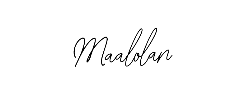 Best and Professional Signature Style for Maalolan. Bearetta-2O07w Best Signature Style Collection. Maalolan signature style 12 images and pictures png