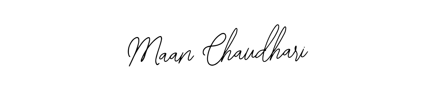 if you are searching for the best signature style for your name Maan Chaudhari. so please give up your signature search. here we have designed multiple signature styles  using Bearetta-2O07w. Maan Chaudhari signature style 12 images and pictures png